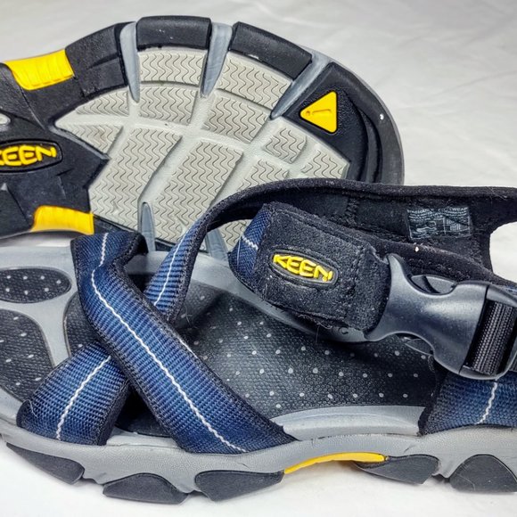 Keen Blue Strappy Mens Sandals Size 8 - Picture 2 of 5